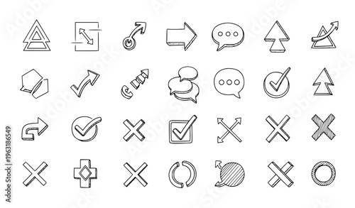 Kitchen cleaning and dishes icon set flat black plate sponge soap bubbles vector illustration isolated on white background