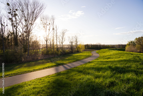 Wallpaper Mural Flusslandschaft am Rhein Torontodigital.ca