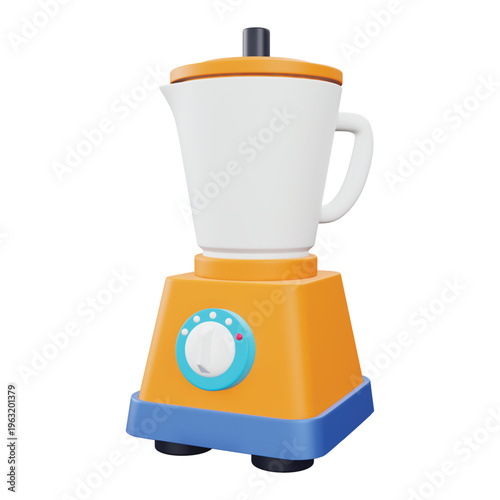 Blender 3d rendering icon.