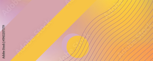 Smooth and blurry colorful gradient mesh background. Modern bright rainbow colors. Easy editable soft colored vector banner template. Premium quality