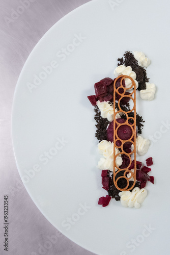 Dessert à l'assiette