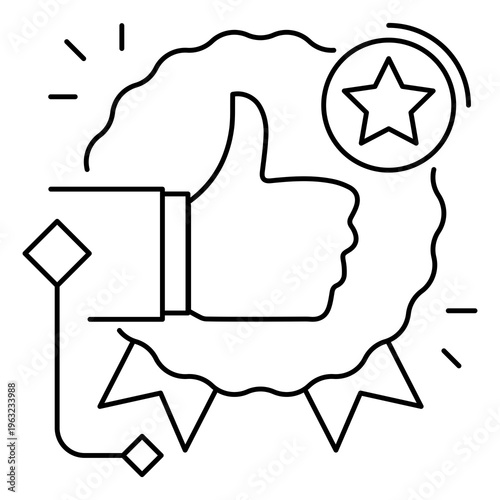 Quality Assurance icon, Product and Service Quality Control Concept for Compliance and Continuous Improvement