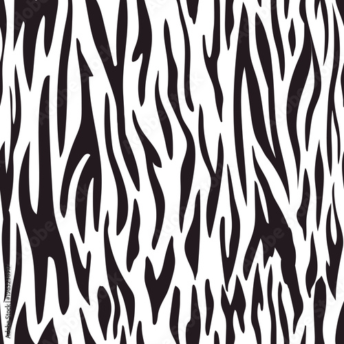 Seamless animal print pattern illustrating wild nature texture