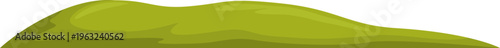 Green rolling hills representing natural landscape environment design