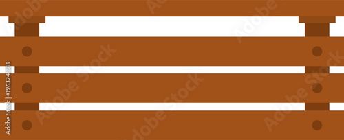 Wooden slat planks pattern creating a simple background