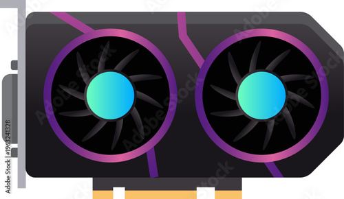 High performance computer graphic processing unit for gaming