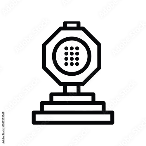 Stage Light Spot Projection Control