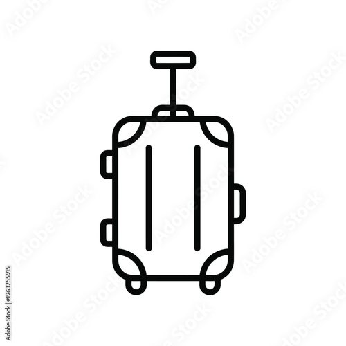 Luggage Travel Case Commercial Icon