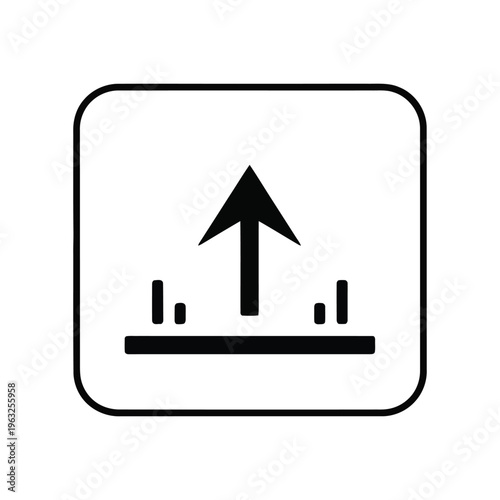 Upload Arrow Data Icon Commercial