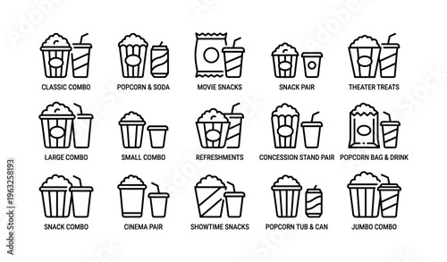 Cinema snack combos: popcorn and drink pairings for movie lovers