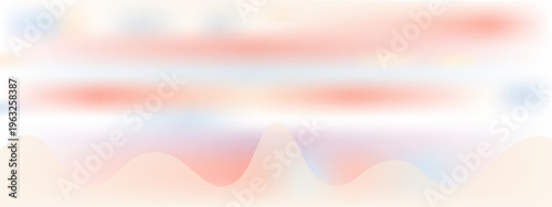 A gorgeous seamless pearlescent pattern with subtle color changes. Pearl shell waves in soft pastel tints. Gradient mesh nacre bg in vector format.