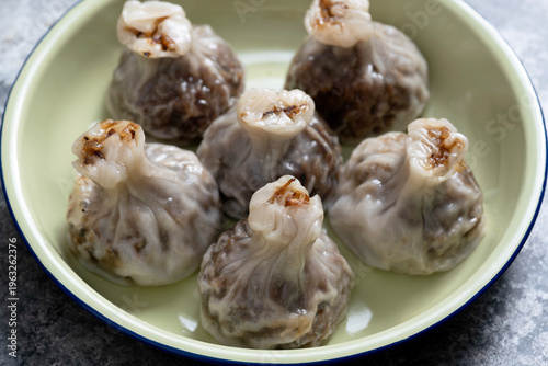 Photography rustic shanghai style dumpling