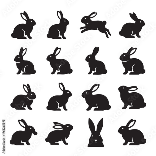 A flock of black birds perched on a branch in a line drawing Vector