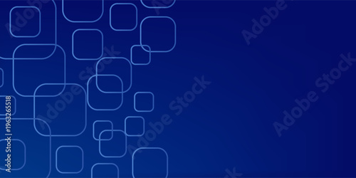 Abstract Blue Background with Geometric Square Line Patterns vector ilustration modern desain eps10
