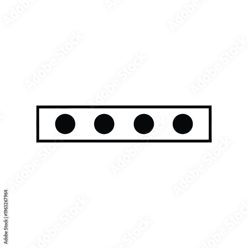 Four Dots Progress Indicator Interface