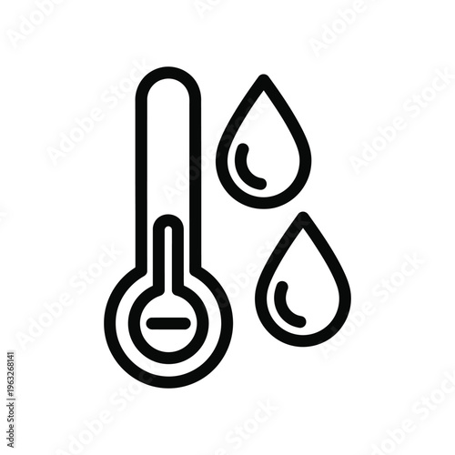 Thermometer Water Droplet Measurement Science