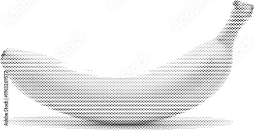 banana fruit food healthy halftone organic nature summer sweet fresh plant vitamin yellow nutrition