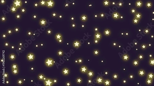 abstract blue background with stars