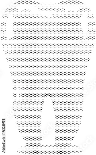 human tooth dental health halftone medical clinic dentist oral care anatomy hygiene dentistry science