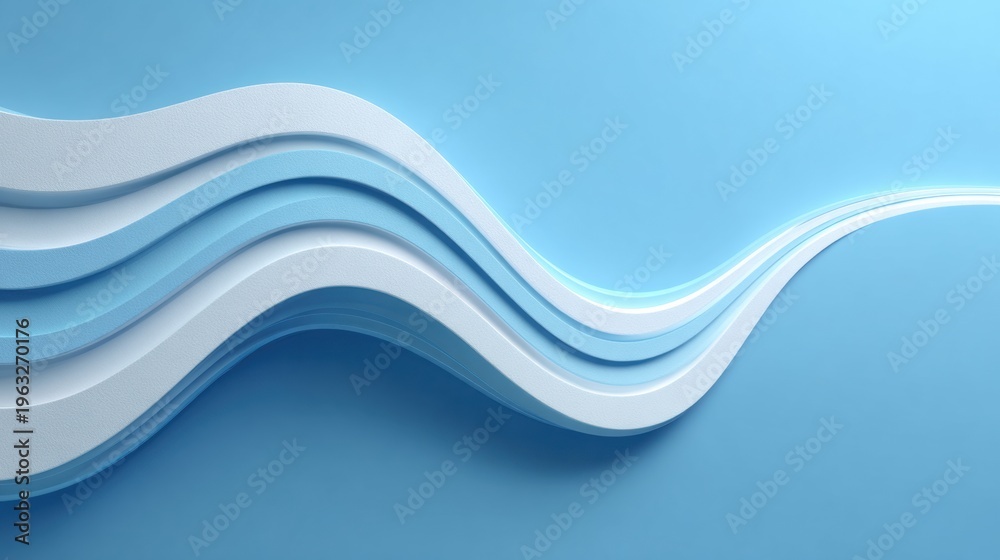 Fototapeta premium Modern Banner Design With Clean Lines and Strong Space for Text Suitable for Advertising or Promotional Materials