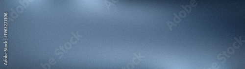 Abstract grainy dark blue and gray gradient background with industrial metallic texture