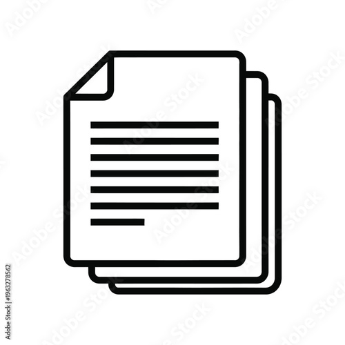 Documents Stack Data Information Concept