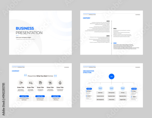 Simple grey and blue business presentation PPT templates
심플한 회색과 파란색 비즈니스 프레젠테이션 PPT 템플릿