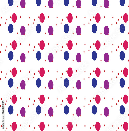 seamless pattern with colorful confetti