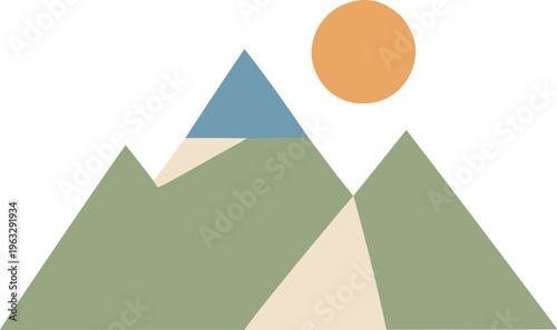 illustration of mountain