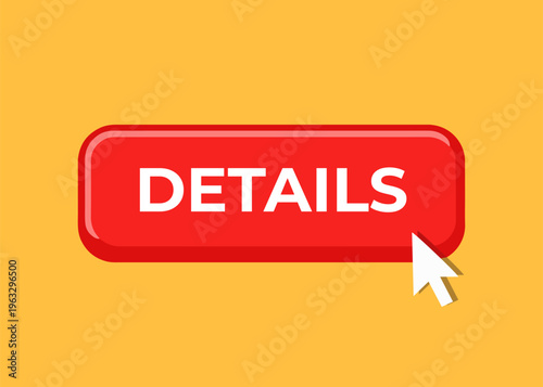 Details button with click
Vector red click button on an orange background