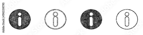 Sketch info icon design set