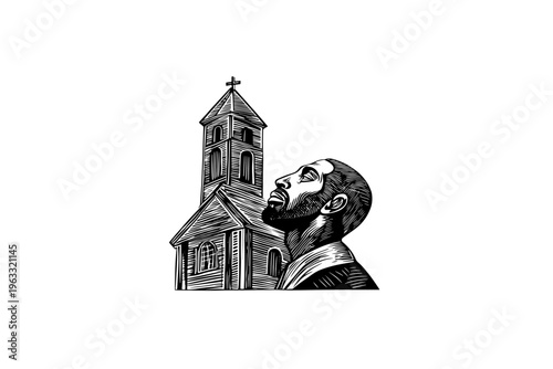 Baptism black pastor and church
