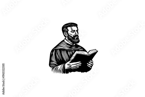 Pastor read bible