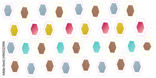 Modern Hexagon Timeline Infographic With Connected Steps For Data And Workflow Design