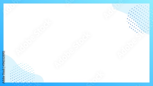 Simple and cute business frame background with geometric patterns and gradients.