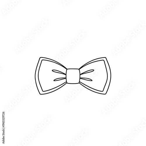 Elegant Bow Tie - Classic Formal Wear Fashion Accessory
