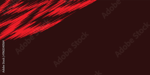 black red dragon decal brush fire volcano lava sakura Asia Japan anime style illustration sporty background banner style illustration.