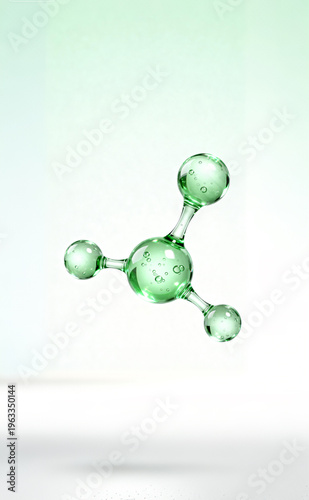 abstract molecule background