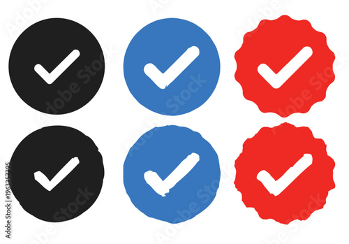 heart and cross buttons