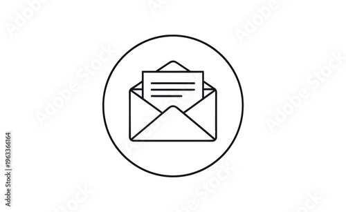Envelope mail icon