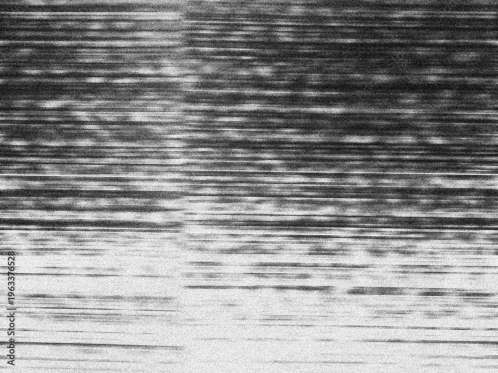 Obraz premium Error in TV broadcasting with static interference and grainy and noisy effects
