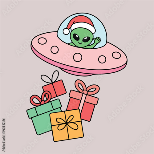 Cute Kawaii Christmas Animals, Fantasy & Spooky Characters Vector Bundle