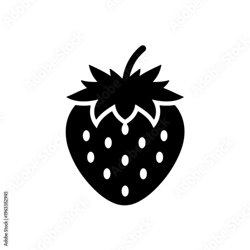 strawberry isolated on white background