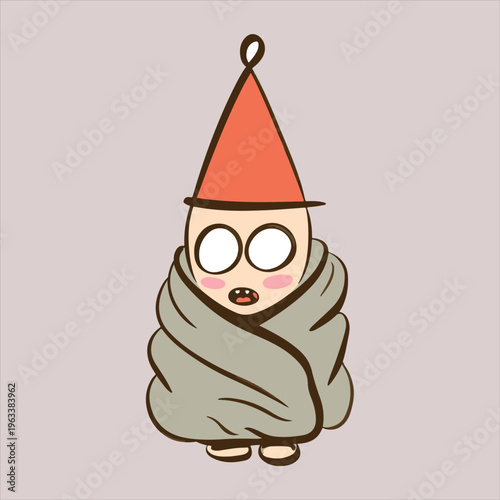 Cute Kawaii Christmas Animals, Fantasy & Spooky Characters Vector Bundle