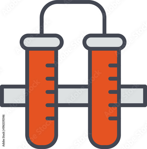 Communicating Vessels Vector Icon