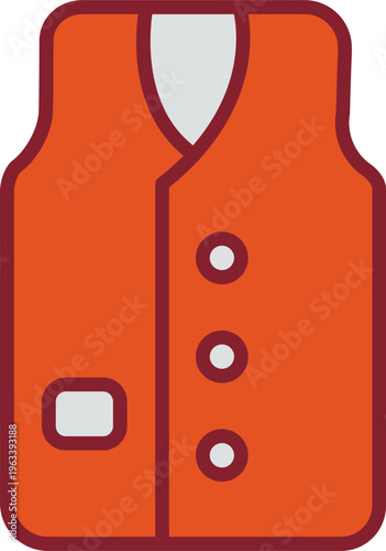 Vest Vector Icon