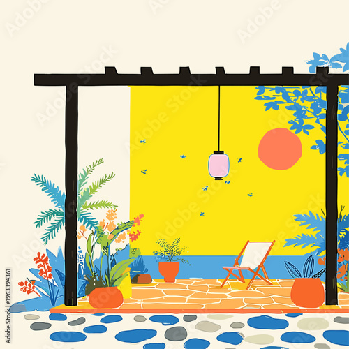 Serene Backyard Mosquito Zapper Lantern