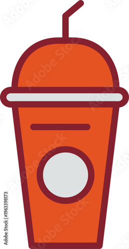 Soft Drink Vector Icon