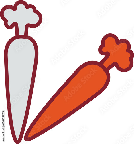 Carrot Vector Icon