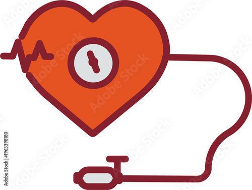 Blood Pressure Vector Icon